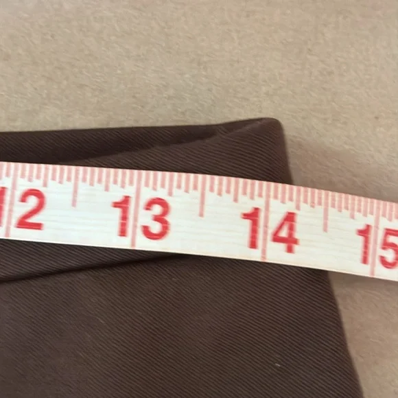 EXPRESS. Extreme Flare Brown Pants, Size S-Regular. - Picture 8 of 9